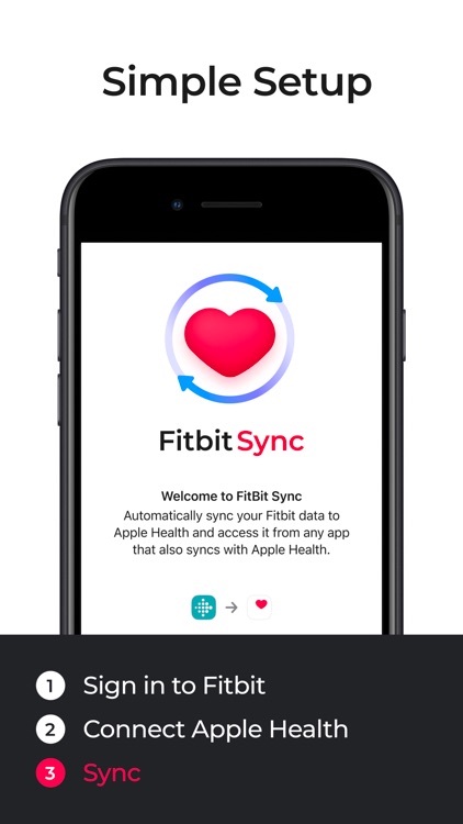 Fitbit to Apple Health Sync · screenshot-3