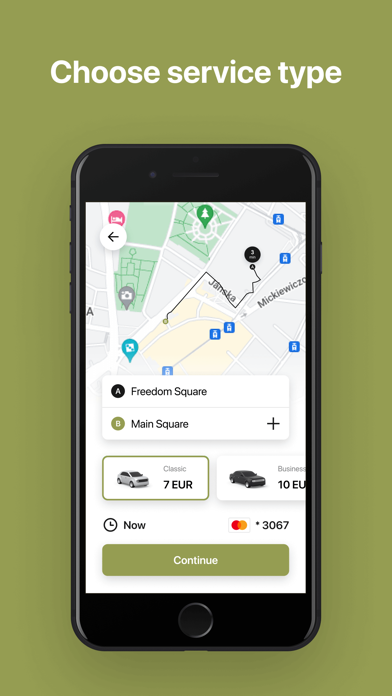 LimeJet Taxi Screenshot