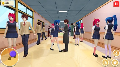 Sakura High School Anime Girl Screenshot