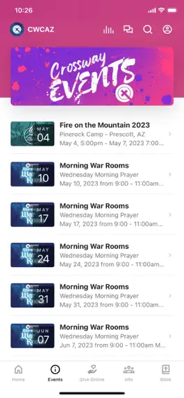 Game screenshot Crossway Church Arizona apk