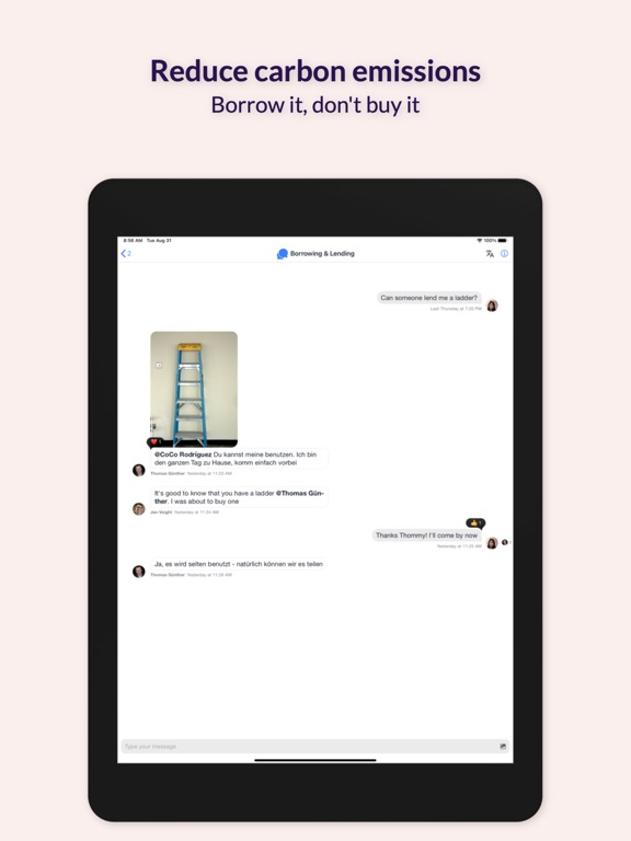 Screenshot #5 pour Connected Living Messenger