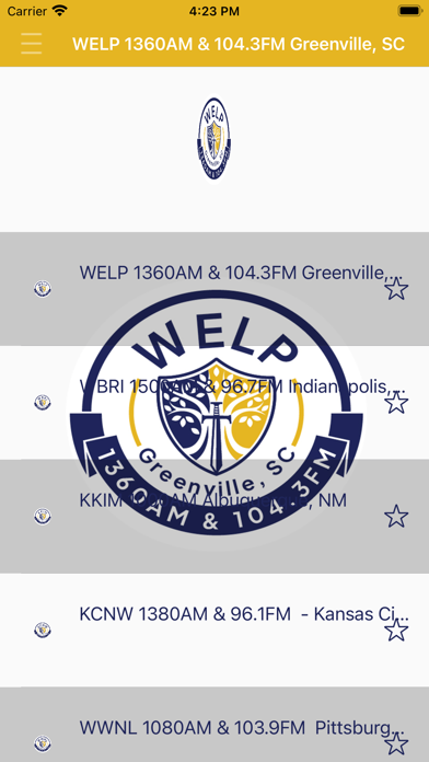 WELP AM1360 & FM104.3 Radio Screenshot