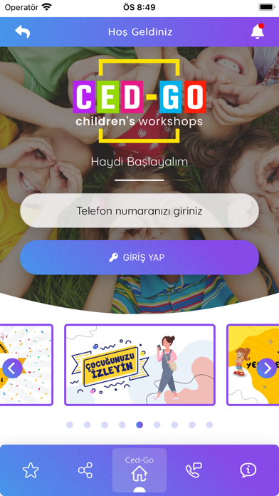 Ced-Go: Children's Workshops Screenshot