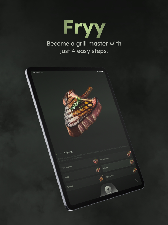 ‎FRYY - Perfect Steak Timer Screenshot