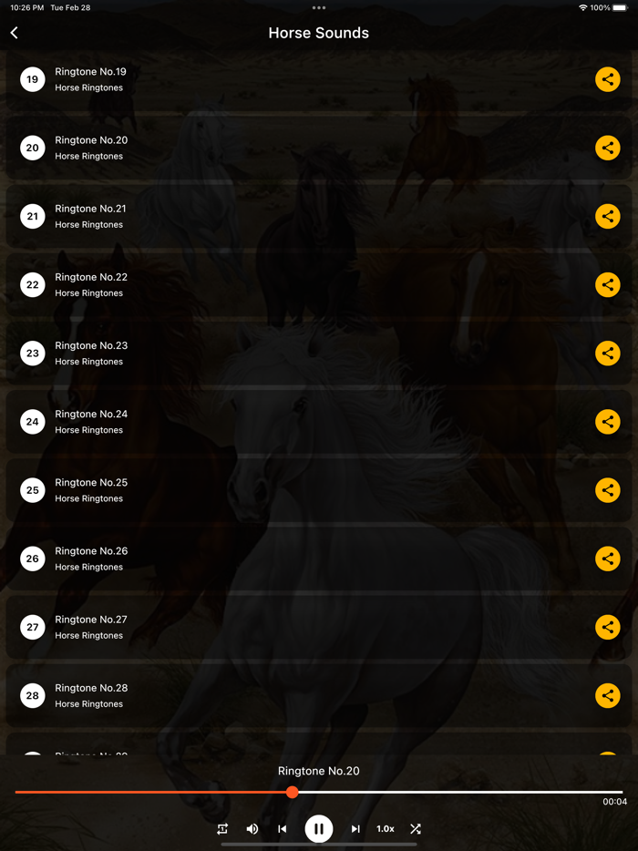 Horse Sounds Ringtones