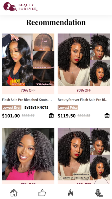 Shop Beauty Forever Hair Screenshot