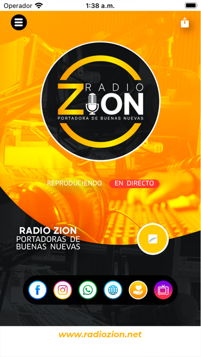 Radio Zion Screenshot