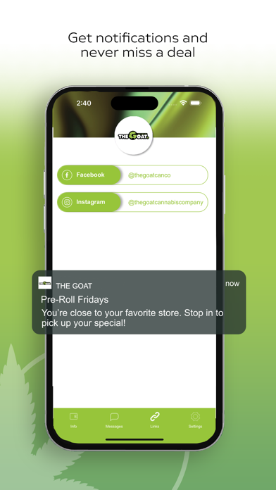 The Goat Cannabis Co Screenshot