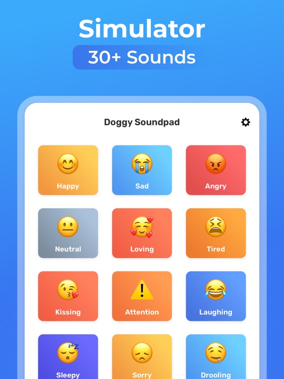 Dog Sounds Simulator & Trainer iPad screenshot 3 - Entertainment app