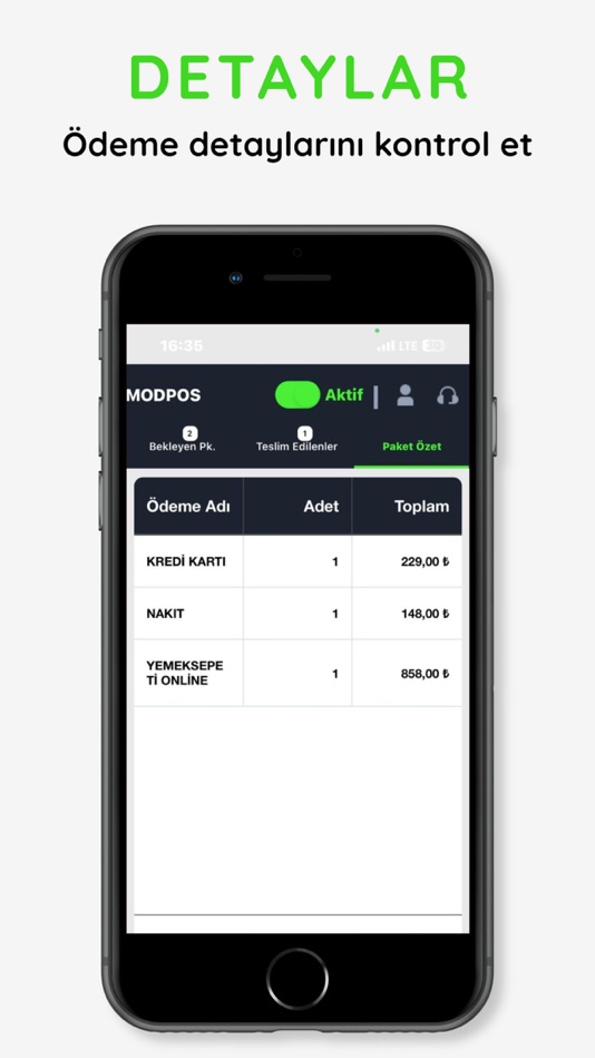 #5. Modpos Paketçi (iOS) By: SERDAR SERT