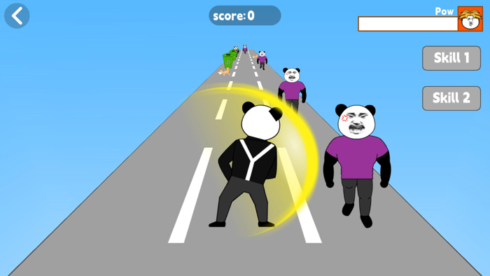 Dumb Detective 2Running fight