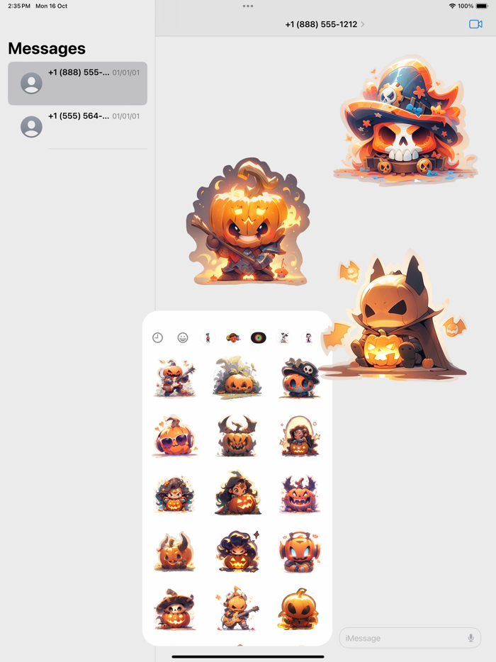 Halloween Jack-o-lantern