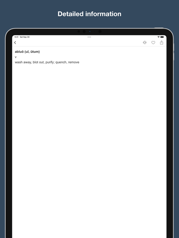 Screenshot #5 pour Latin-English-Latin Dictionary