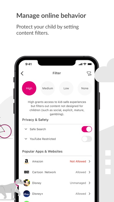 T-Mobile FamilyMode Screenshot