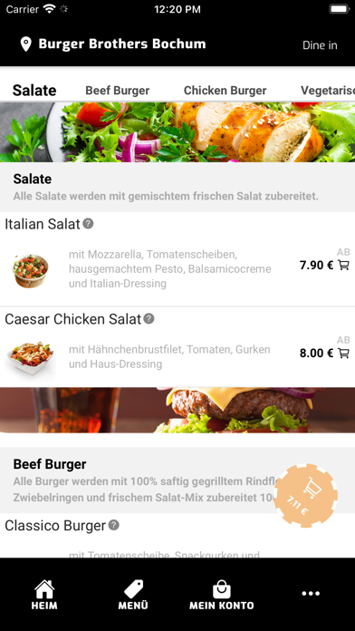 Burger Brothers Deutschland Screenshot