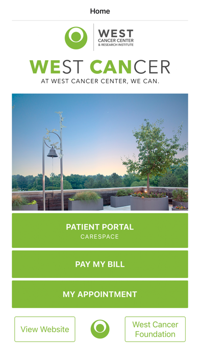 West Cancer Center Screenshot