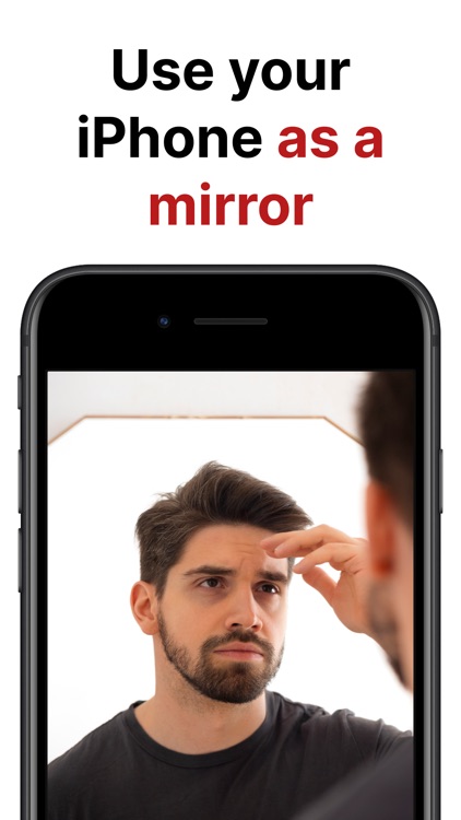 Mirror: magnifying makeup zoom