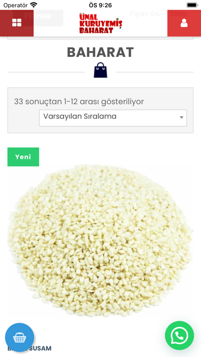 Ünal Kuruyemiş Baharat Screenshot