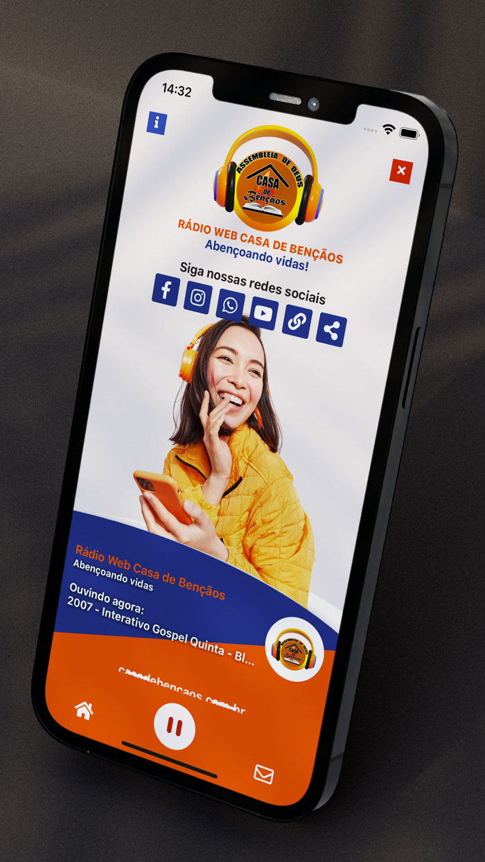 Web Rádio Casa de Bençãos