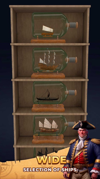 IDLE Ships: Boats in a Bottles