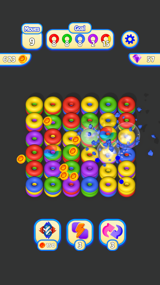#6. Ring Toss Match (iOS) 由: Mehmet Fatih Sahin