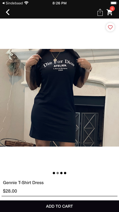 Von'Dior Fashion Boutique Screenshot