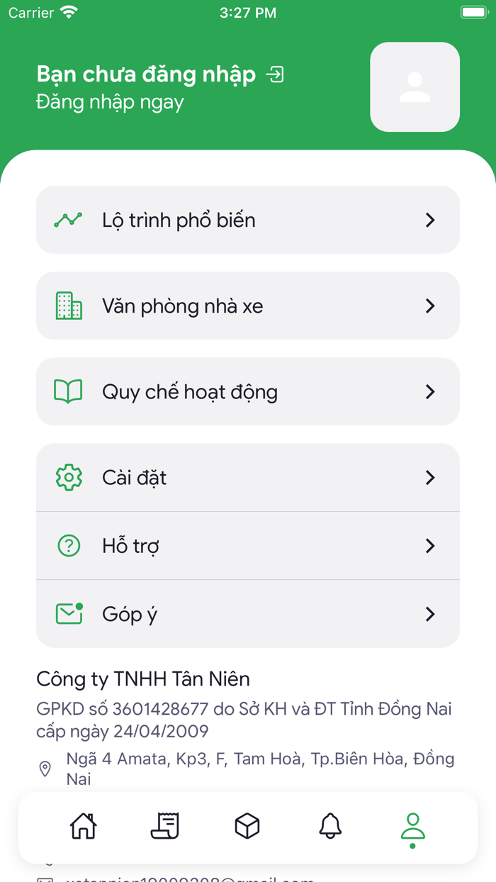 Xe khách Tân Niên