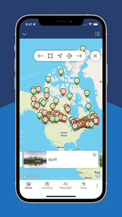 Parks Canada App Screenshot