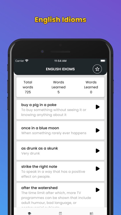 English Idioms & Slang Phrases