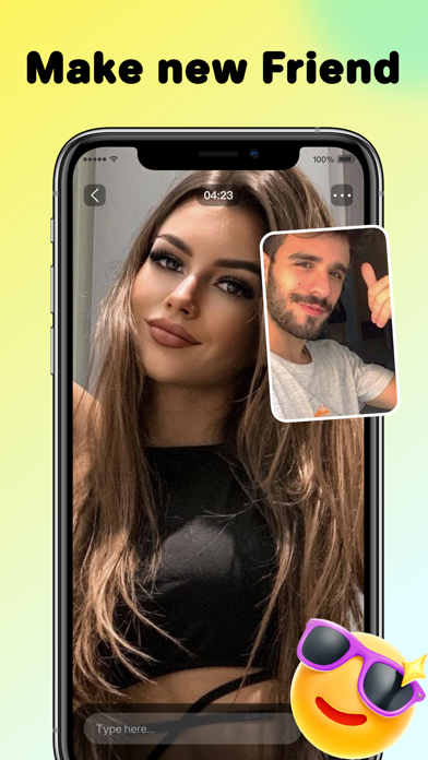 Live Chat - Video Call Screenshot