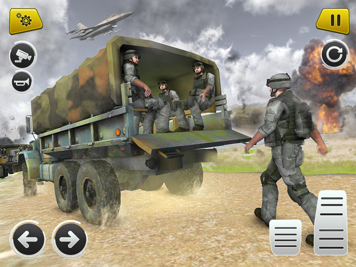 Army Truck Simulator Transport