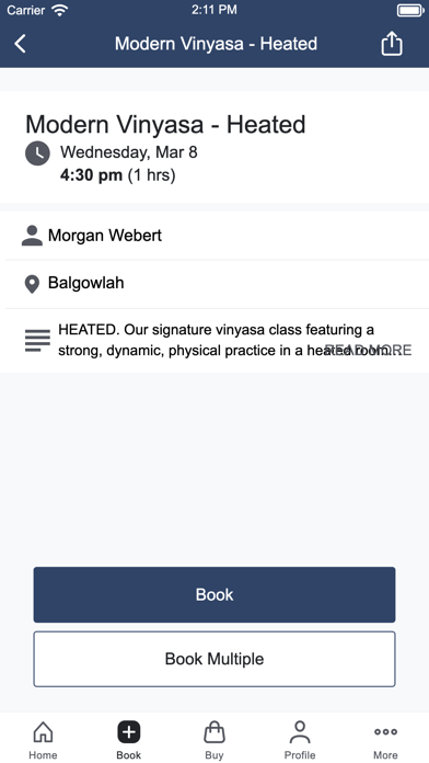 Modern Movement Yoga & Pilates Screenshot