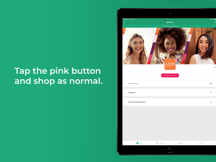 TopCashback Cash Back and Deals