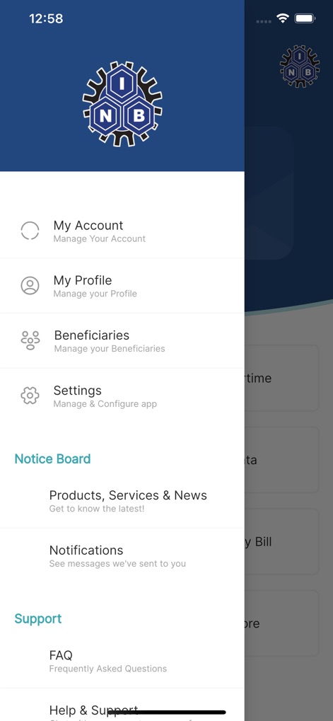 NIB Mobile - Finance App | MWM