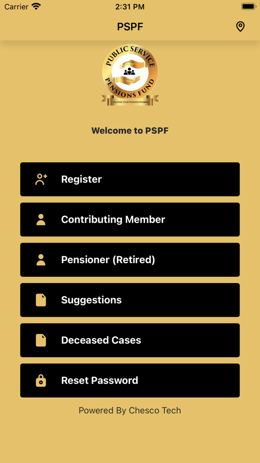 #5. Public Pensions Fund App (iOS) 由: Choolwe Ngandu