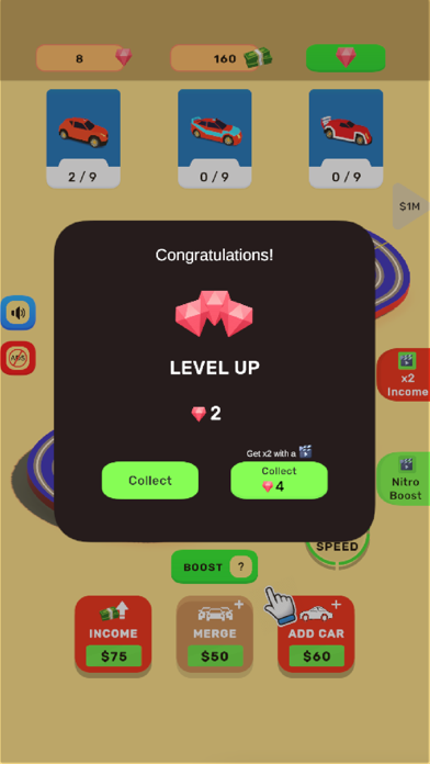Merge Cars Clicker Screenshot