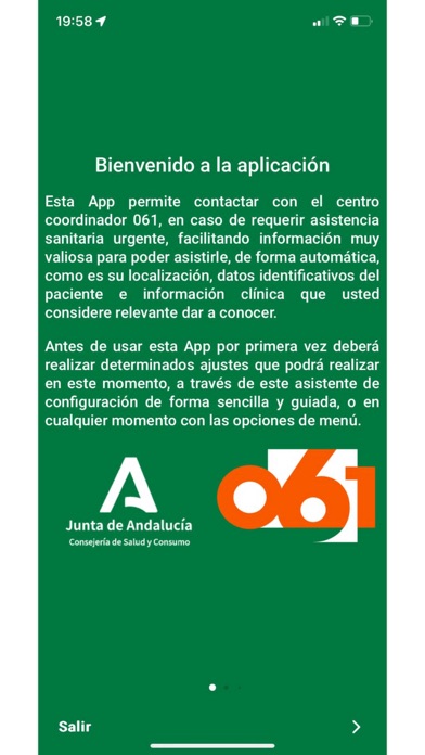 061 Andalucía Personas Sordas Screenshot