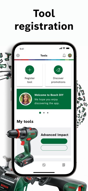 Bosch DIY: Guarantee & Deals on the App Store