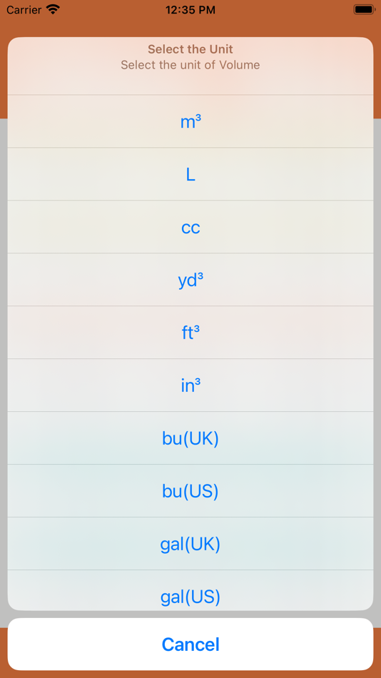#3. Volume Units Converter (iOS) 由: Kei Suefuji