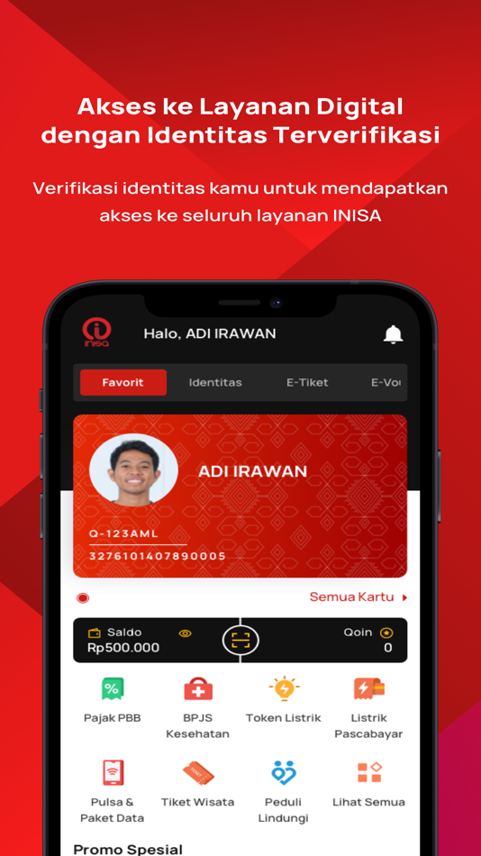 #1. INISA (iOS) 由: Digital Pemerintahan Indonesia