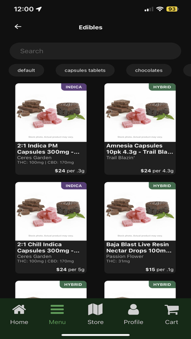 Mr. Greens Cannabis Screenshot
