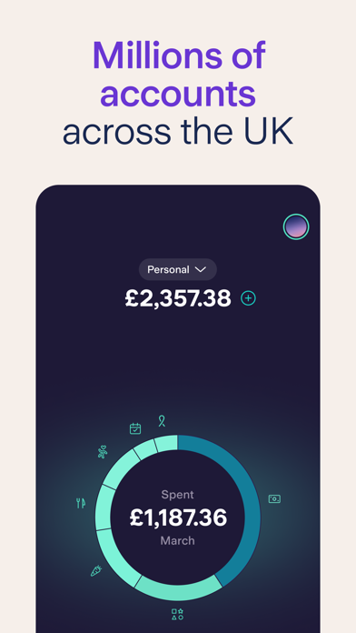 Screenshot #1 pour Starling Bank - Mobile Banking