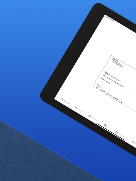 Screenshot #4 pour Check Writer: Print Checks