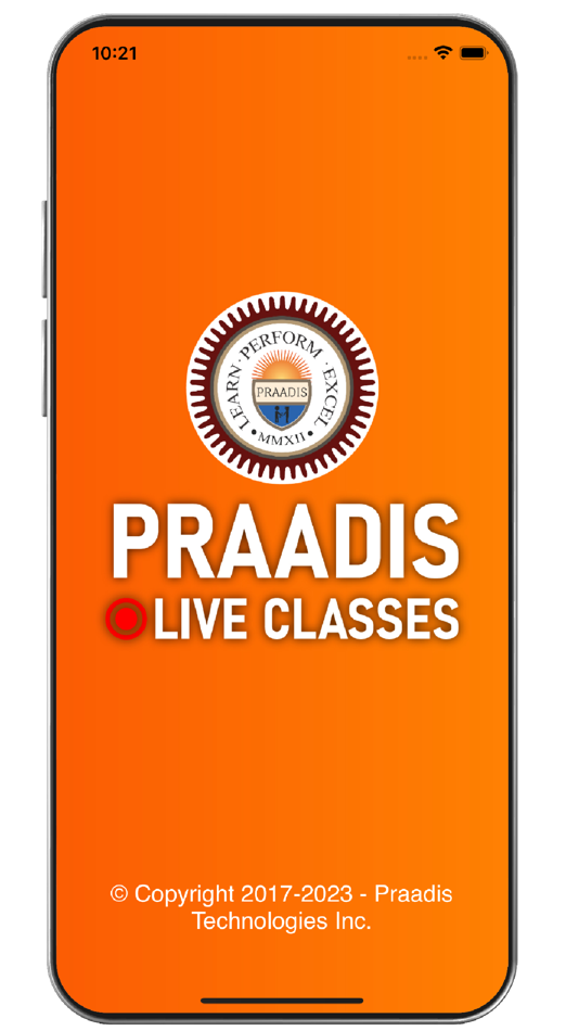 #1. Praadis Live Classes (iOS) 由: Praadis Technologies Inc.