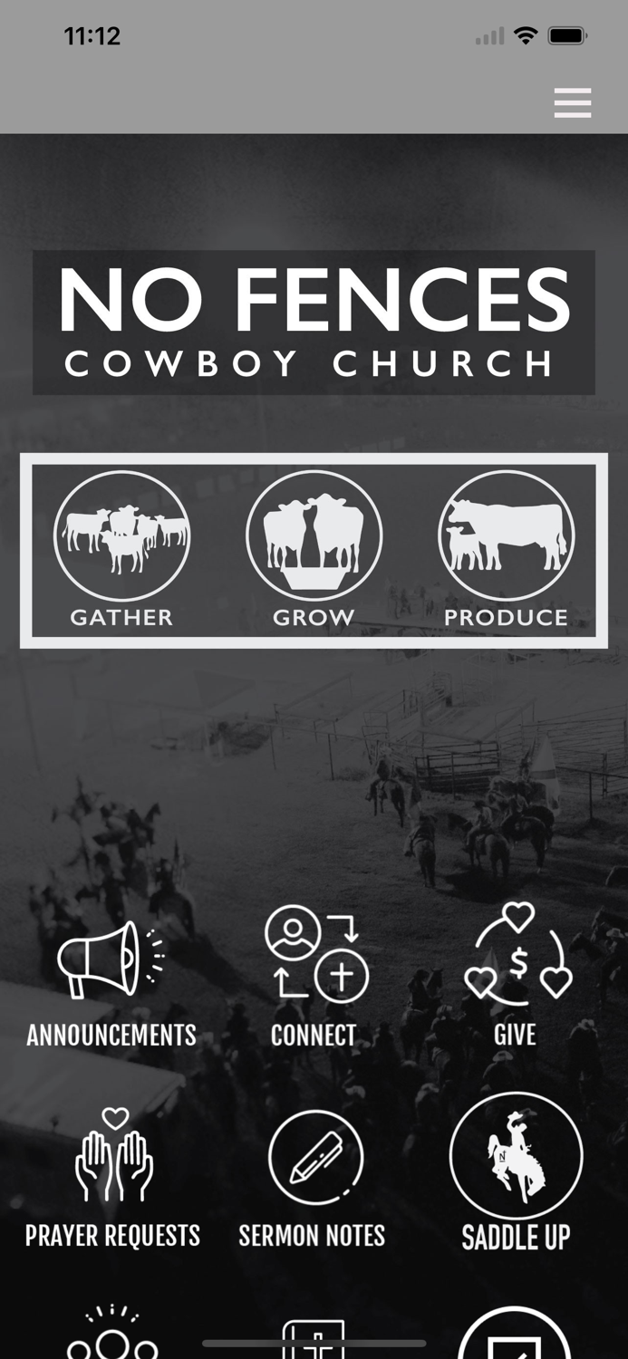 No Fences Cowboy Church App