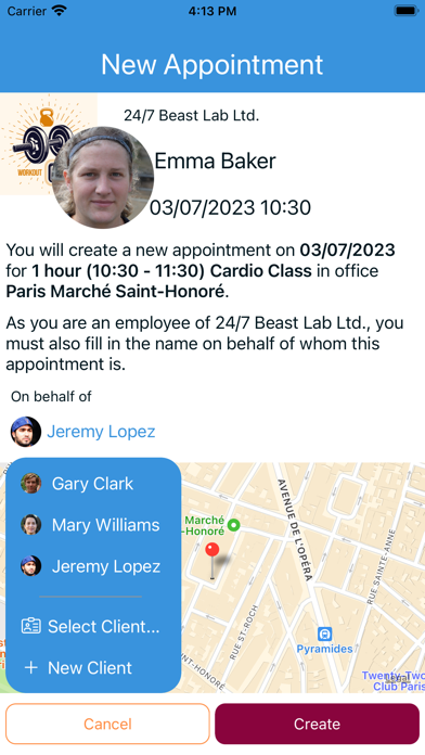 Apptu Business Scheduling Screenshot