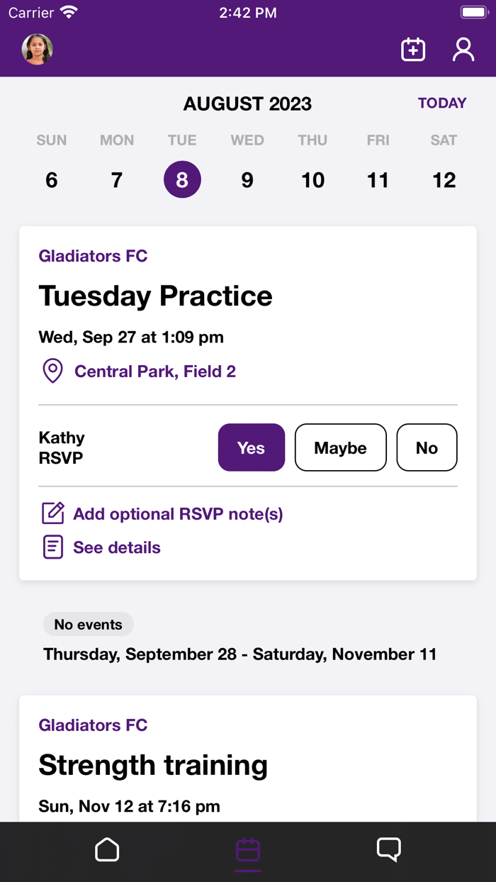 Charlotte Ambush Field Hockey