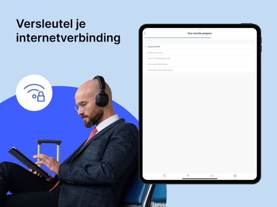 NordVPN: VPN snel & onbeperkt iPad app afbeelding 2