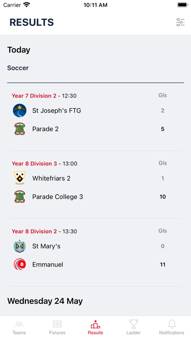 ISA Sports Screenshot