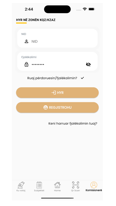 Screenshot 3 of Komisioni Qendror i Zgjedhjeve App